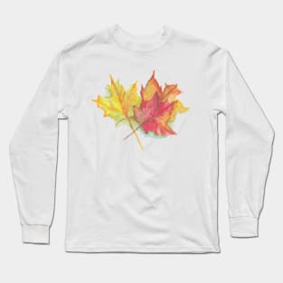 Fallen leaves Long Sleeve T-Shirt